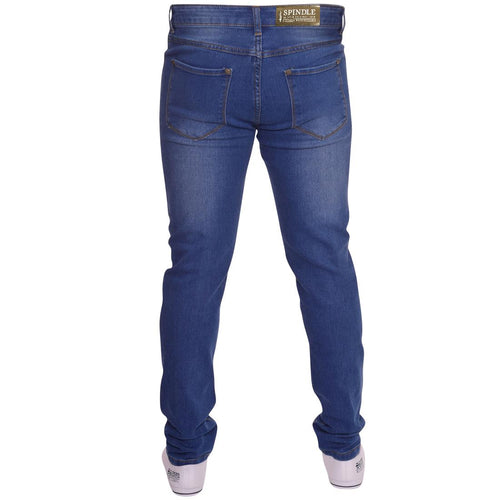 Spindle Boys Blue Childrens Skinny Stretch Slim Fit Denim Jeans Adjustable Inner Waistband