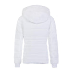 Spindle Womens Ladies Premium Quality Hooded Short Fur Parka Quilted Padded Puffer Coat | Zip Side Pockets | Luxurious Detachable Faux Fur on Hood | Zipped Inner Pocket