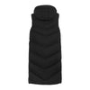 Spindle Womens Long Padded Hooded Longline Gilet Sleeveless Body Warmer Ladies Vest Zip Pockets Fleece Lined Pocket