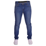 Spindle Boys Blue Childrens Skinny Stretch Slim Fit Denim Jeans Adjustable Inner Waistband