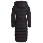 Spindle Womens Maxi Long Hooded Puffer Quilted Parka Coat Extra Long | Ladies Full Length Winter Jacket with Hood