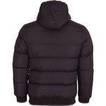 Spindle Children's Boys Padded Winter Coat School Hooded Fleece Lined Jacket Zip Pockets Youths - Black Grey
